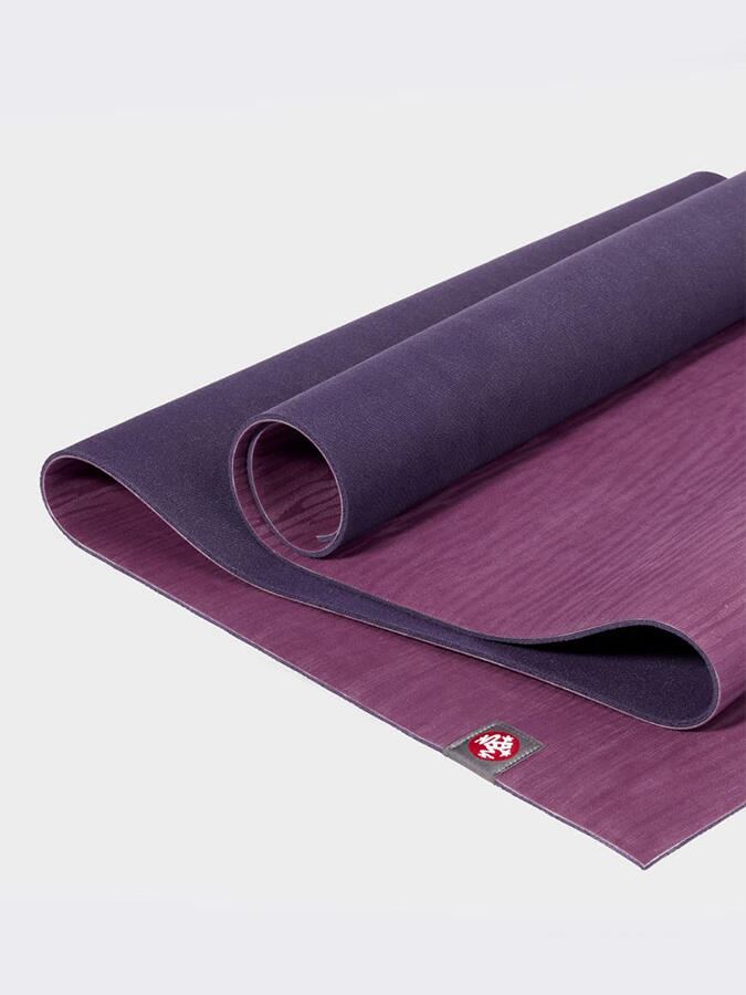 Manduka eKO Lite 79" Long Yoga Mat 4mm - Acai Midnight 3/4