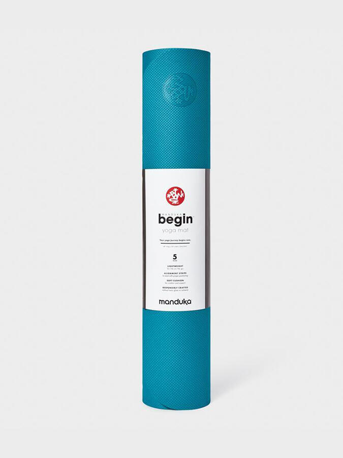 Manduka Begin yogamat 5 mm - Bondi Blauw 3/4