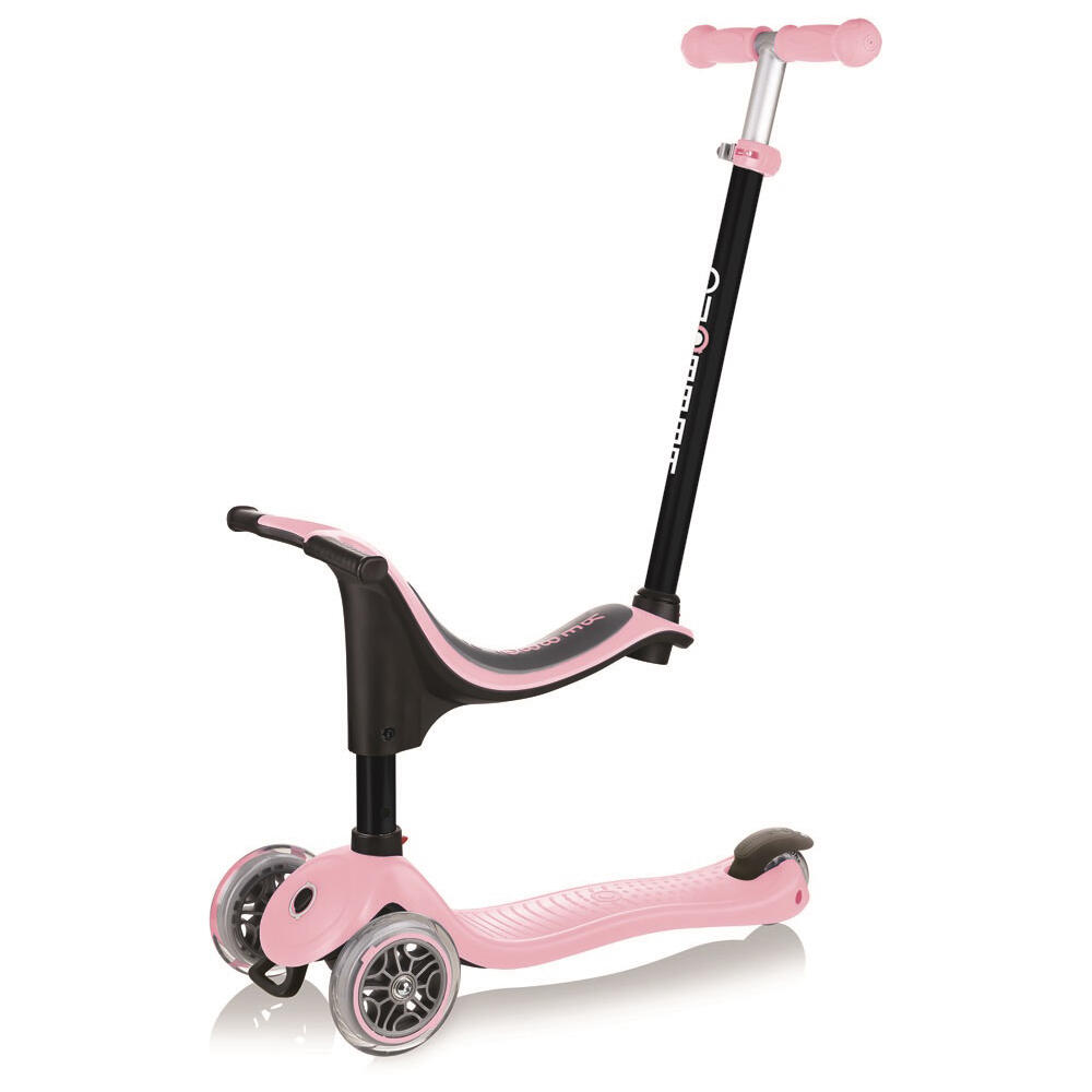 GO UP Sporty Scooter / Tricycle with Stabilizer Pastel Pink