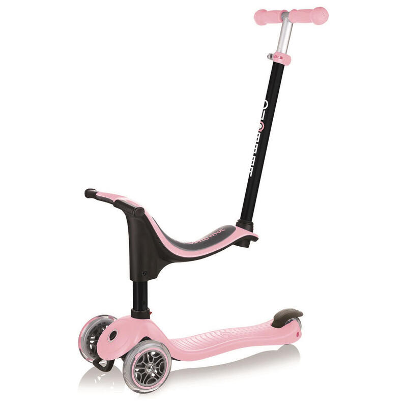 Trottinette draisienne / Tricycle  GO UP Sporty with Stabilisateur  Pastel Rose