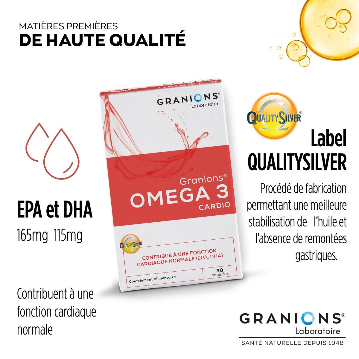 GRANIONS Omega 3 Cardio 3/7
