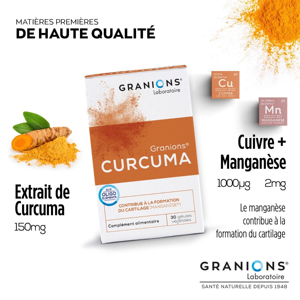 Curcuma - 30 Gélules 4/8
