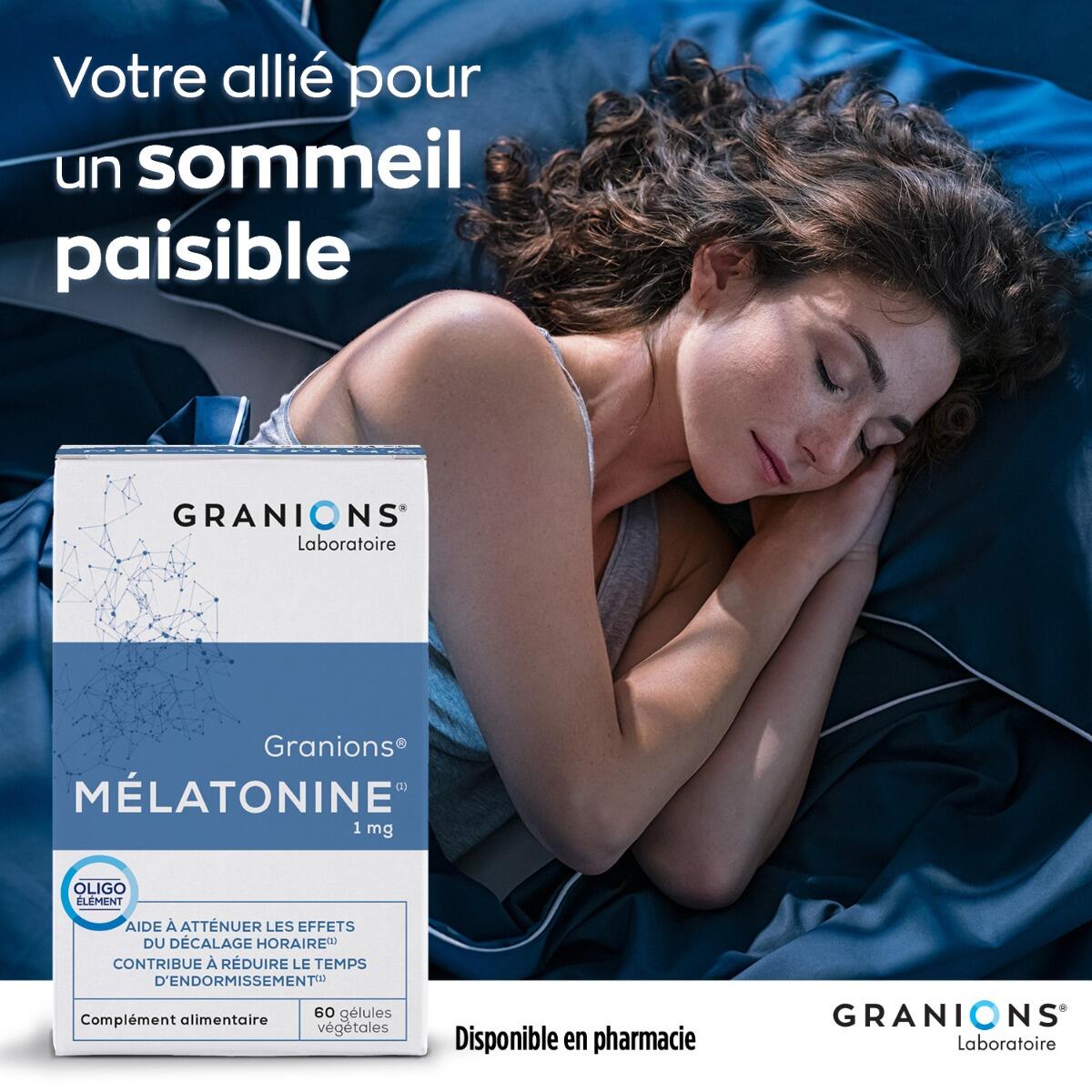 GRANIONS Mélatonine 1mg 5/7