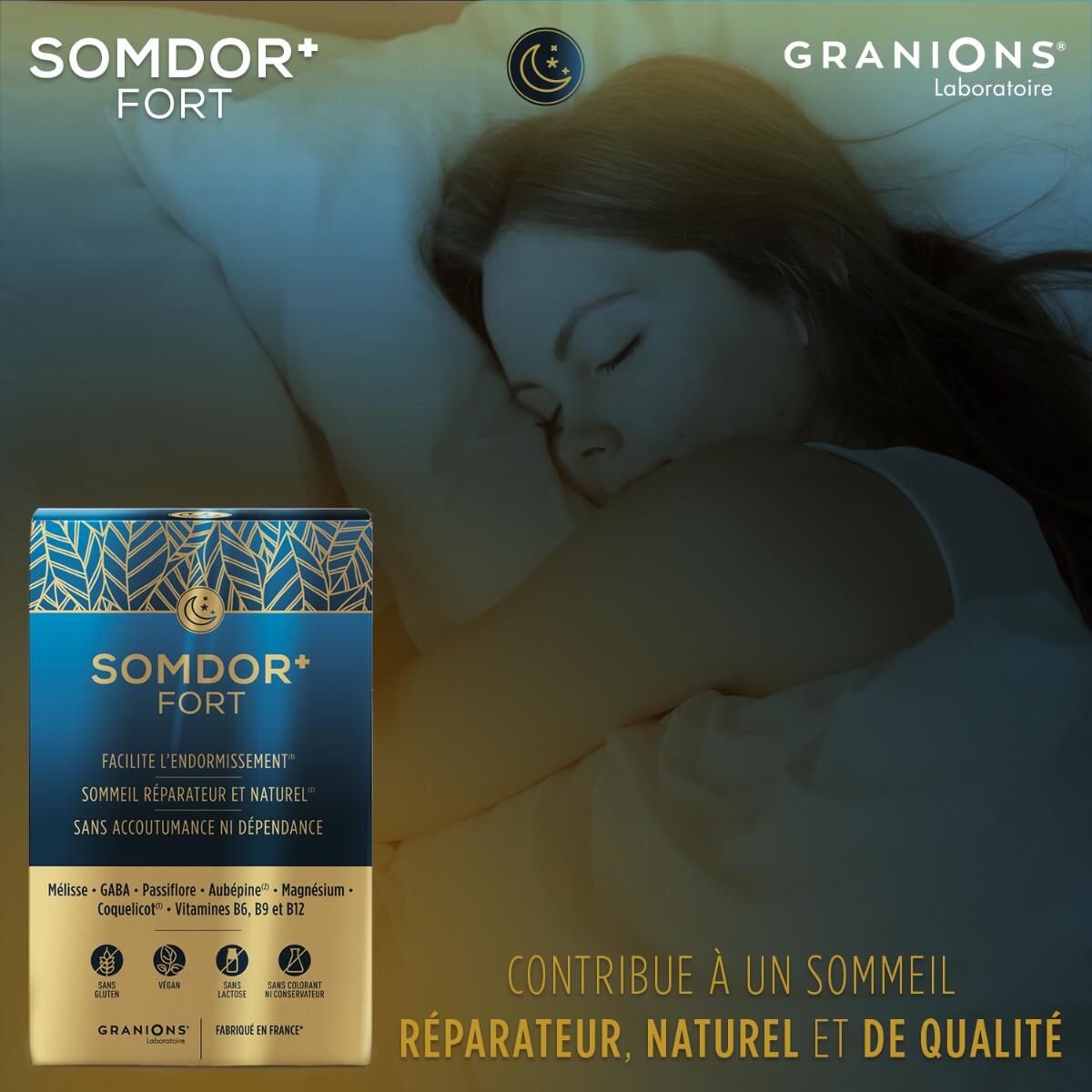 GRANIONS Somdor+ Fort - 30 Comprimés 5/6