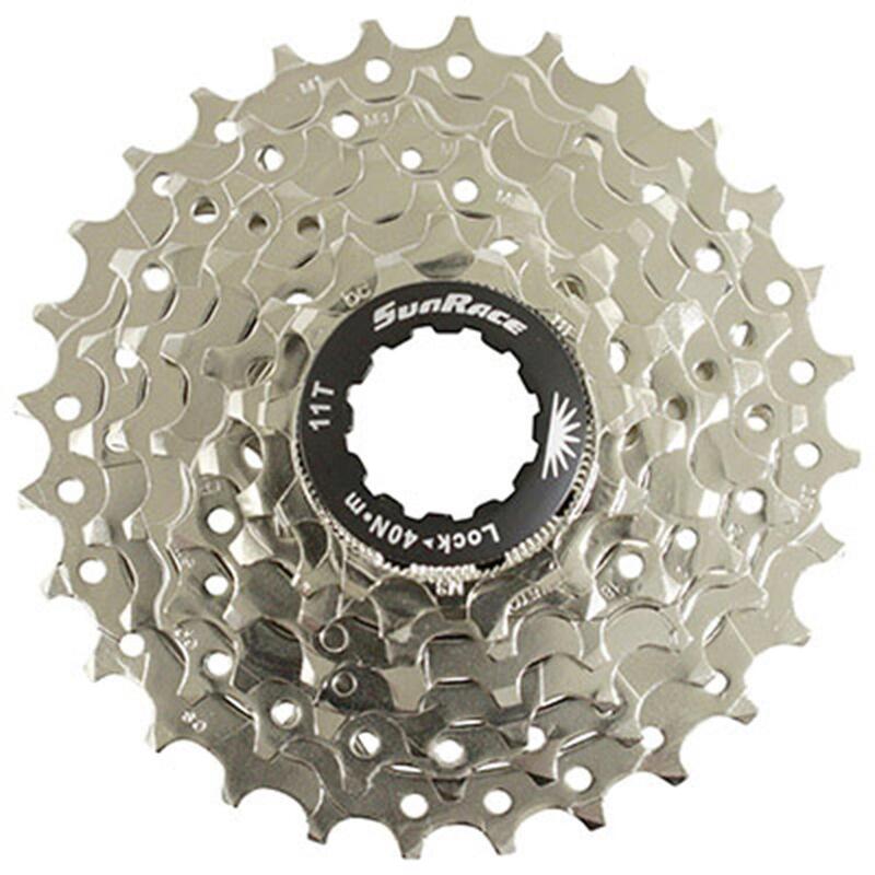 Cassette  7v. Sunrace 11-28 m63 pour Shimano/Sram nickel