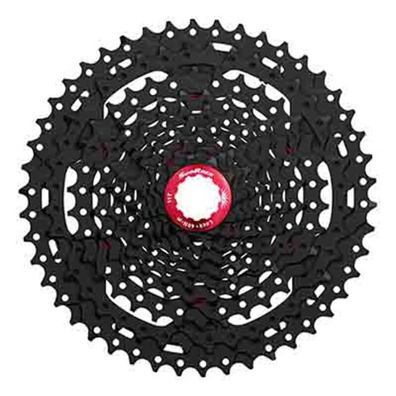 Sunrace Cassette 10 vitesses CS-MX3 11-46T noir/rouge