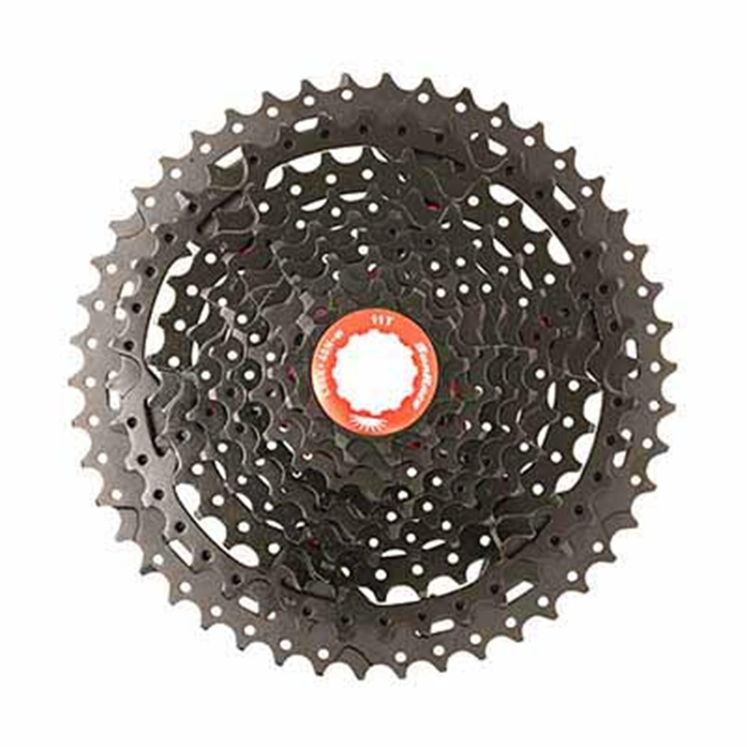 SUNRACE Sunrace 10-speed Cassette CS-MX3 11-46T Zwart Rood