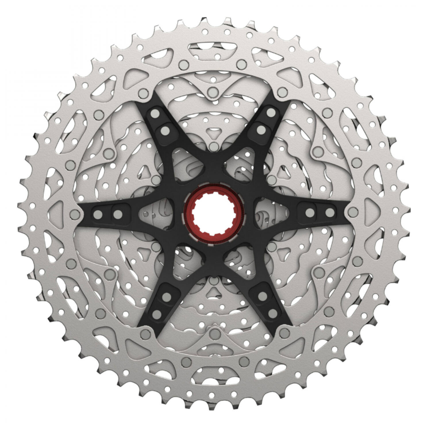 Cassetta MTB SUNRACE CS-MZ800 12V argento 2/4