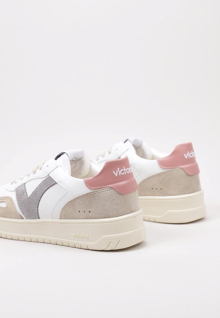 Chaussures Deportivas Mujer Victoria SEUL EFECTO PIEL & SERRAJE Rose 4/6