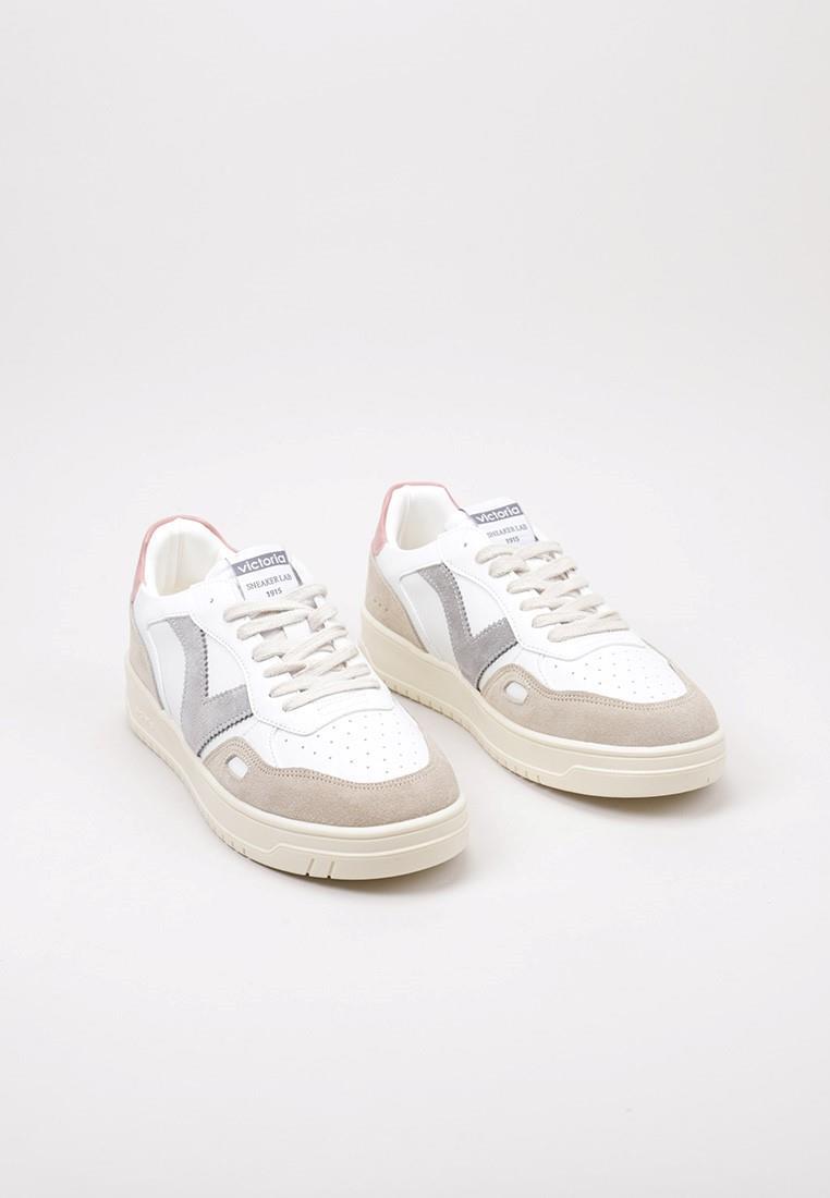 Chaussures Deportivas Mujer Victoria SEUL EFECTO PIEL & SERRAJE Rose 2/6