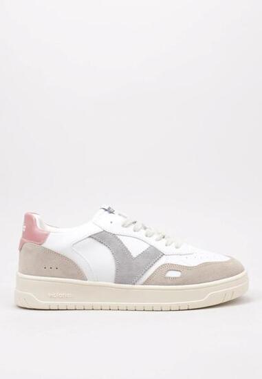 Chaussures Deportivas Mujer Victoria SEUL EFECTO PIEL & SERRAJE Rose