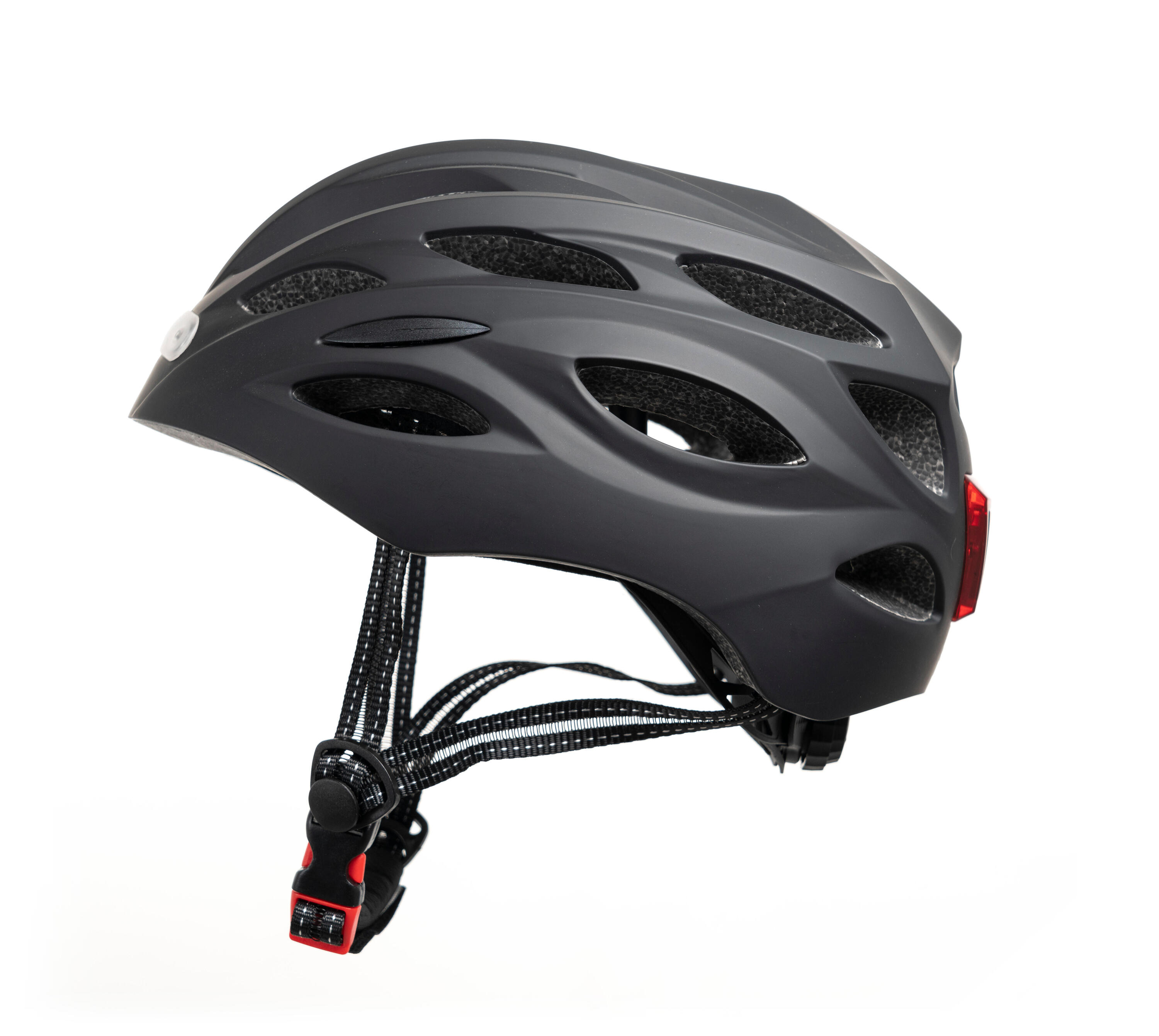YOUIN Casco MTB Luces LED Frontal y Trasera - Ajustable 58-61 cm, USB Recargable 2/7