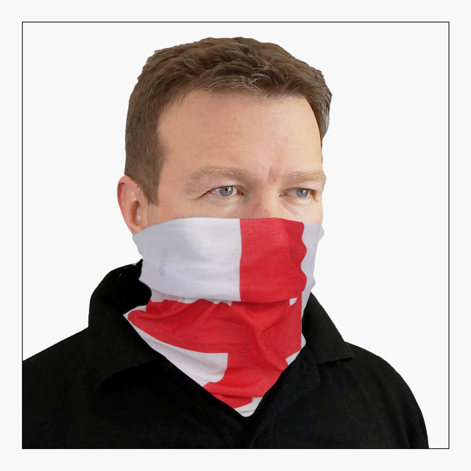 LOMO Lomo English Flag Headover Tube Multifunctional Scarf