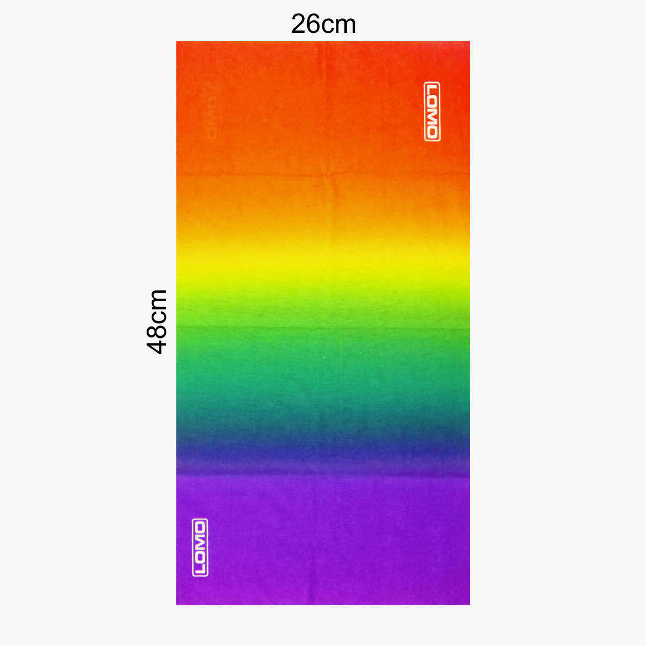 Lomo Multifunctional Headover Tube Scarf - Rainbow 5/5