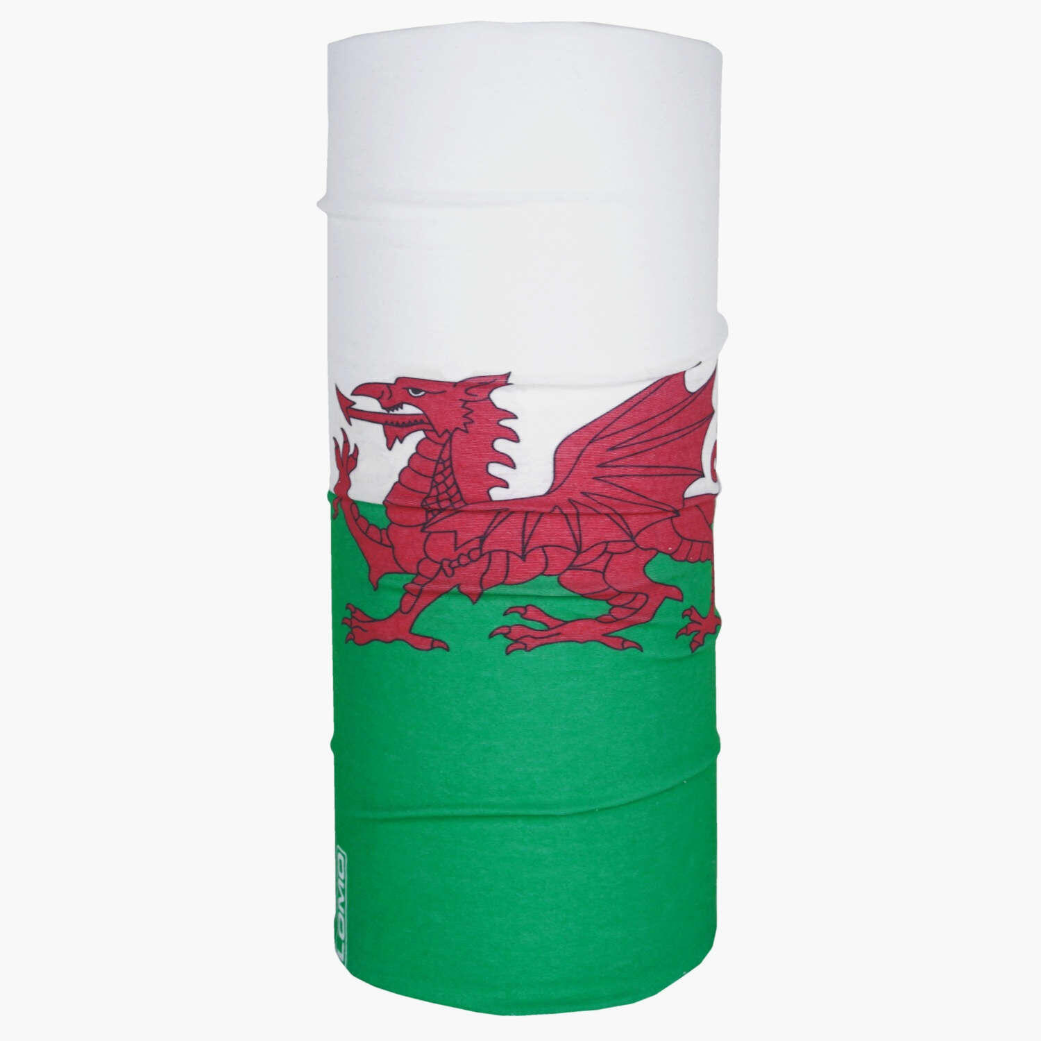 Lomo Headover Tube Multifunctional Scarf - Welsh Flag 2/5