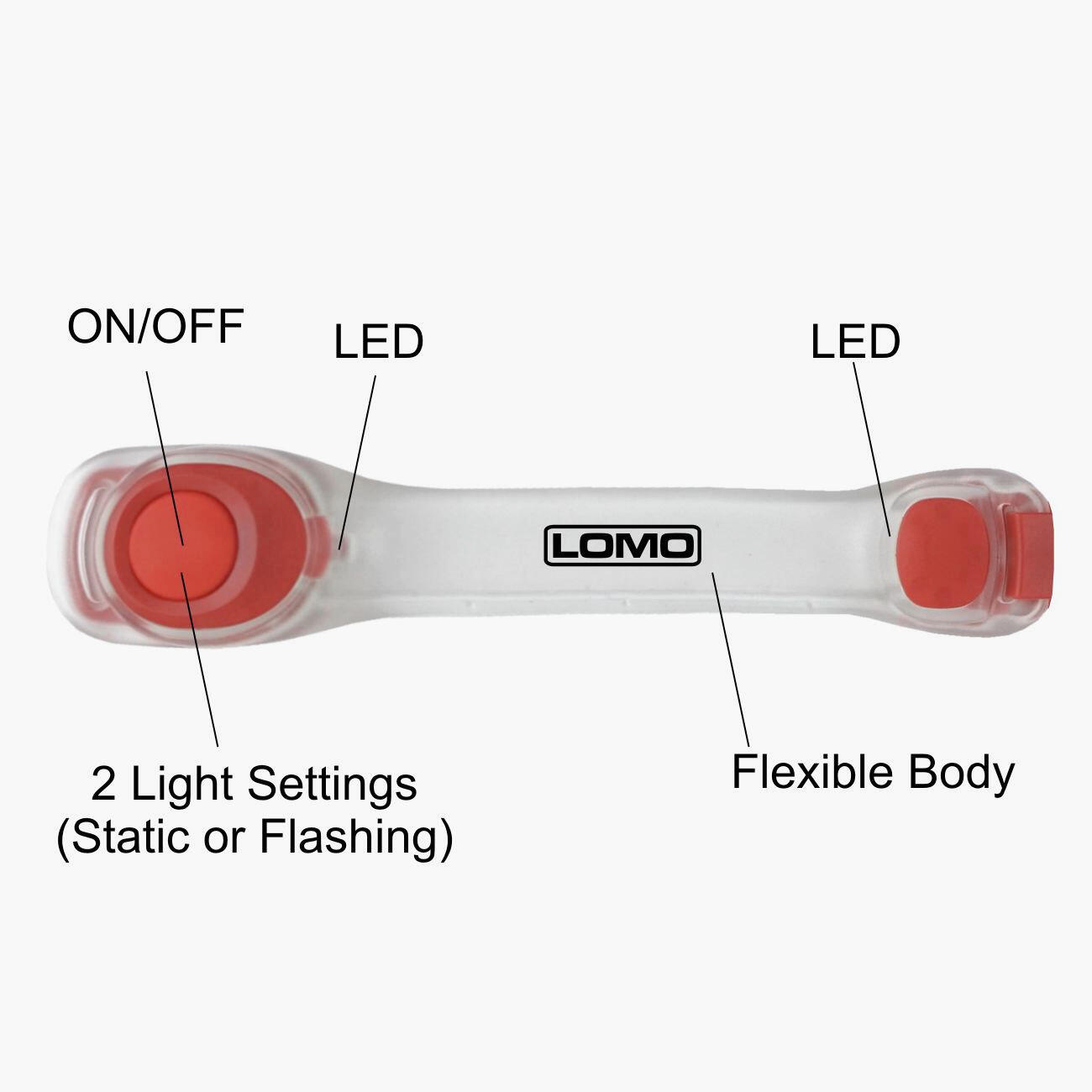 Lomo LED Running Armband 5/8