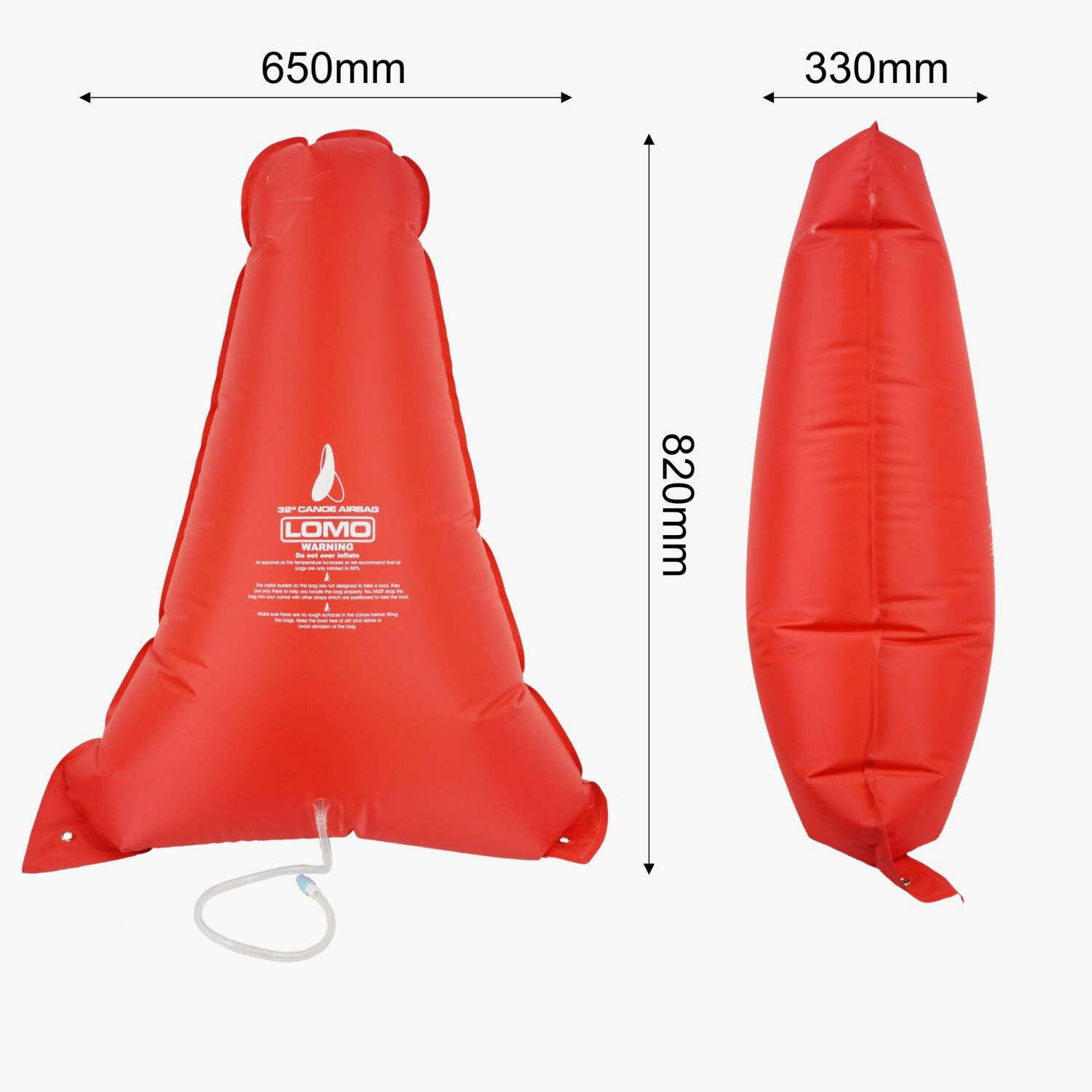 Lomo 32" Canoe Airbag - Buoyancy Bag 4/6