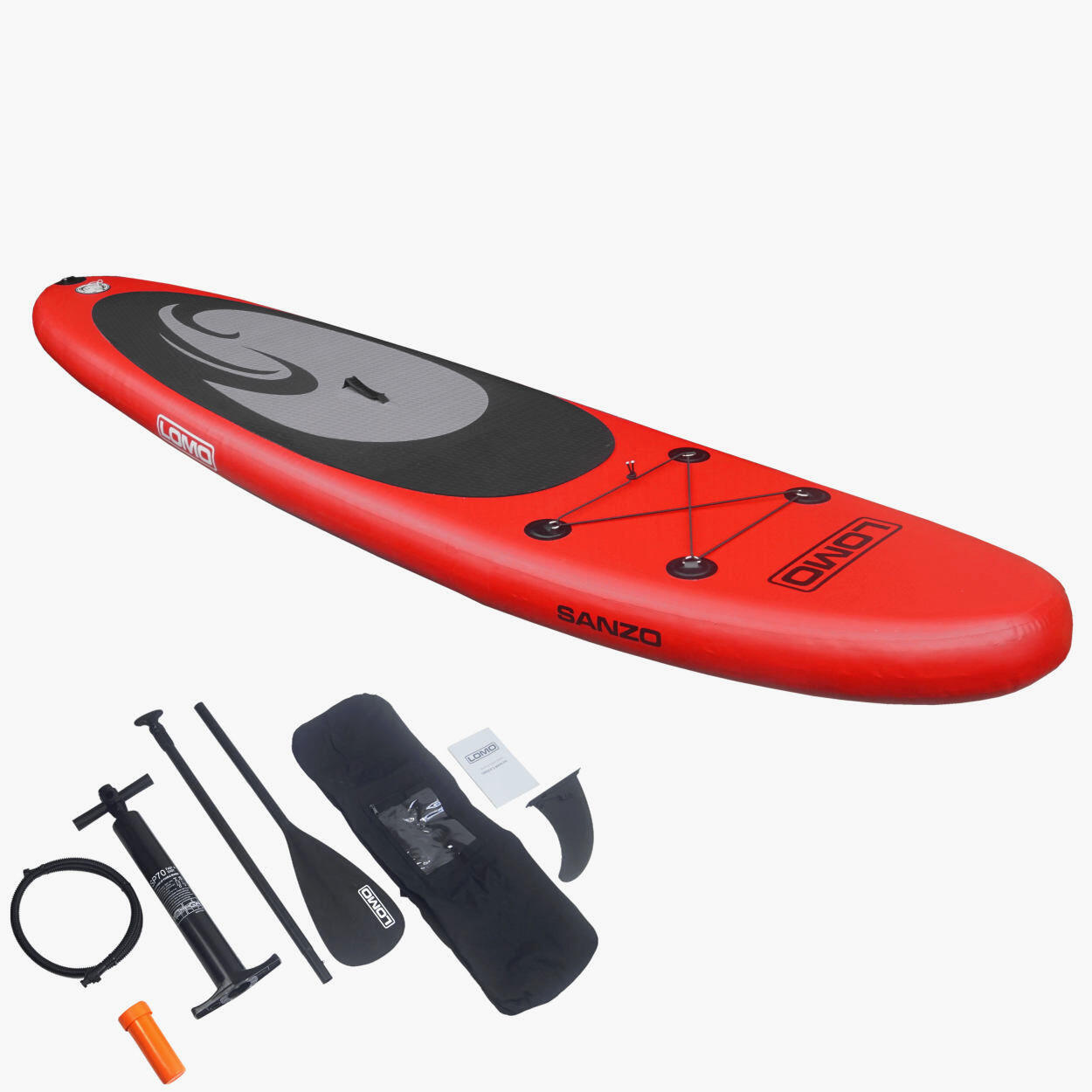 Lomo Sanzo Inflatable Stand Up Paddle Board ISUP 10' 6" 5/8