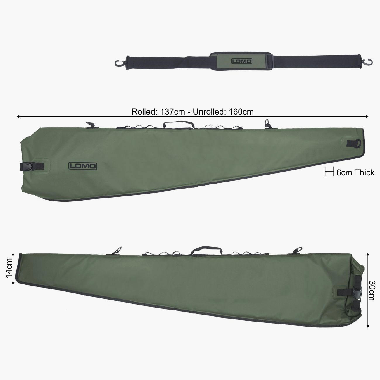 Lomo Rifle Dry Bag - Waterproof Gun Slip 6/7