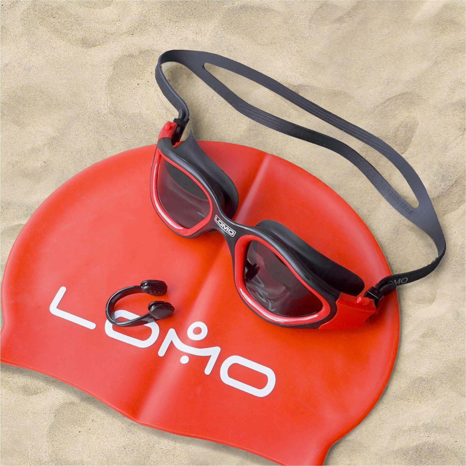 Lomo Vigour Polarised Swimming Goggles LOMO Decathlon