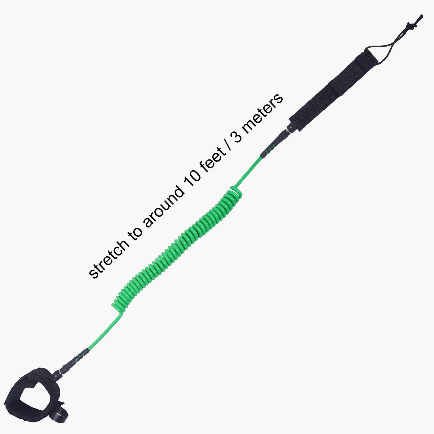 Lomo Lomo SUP Leash Coiled 10 Feet LOMO Decathlon