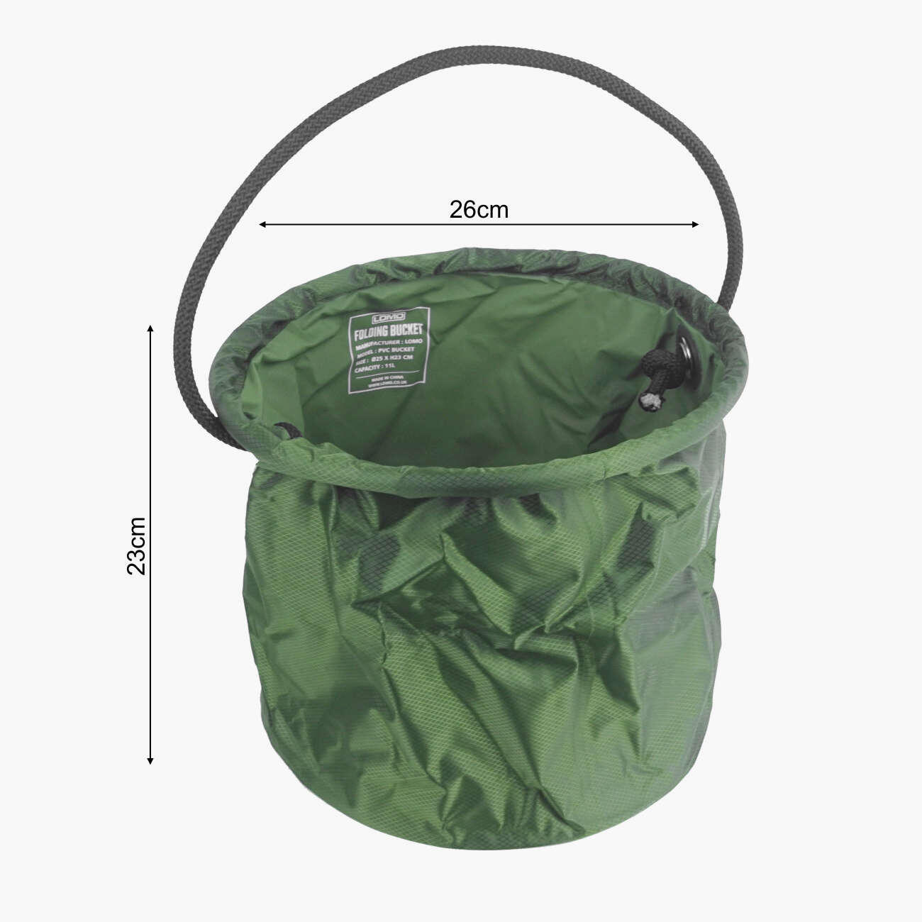 Lomo Round Folding Bucket 3/5