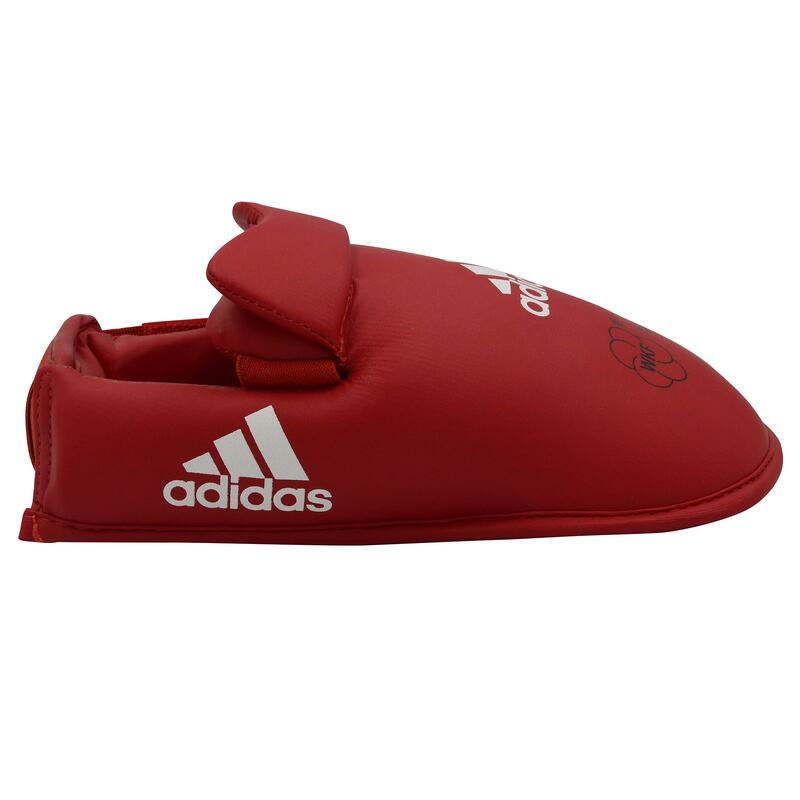 Protège pied karaté ADIDAS WKF rouge ou bleu