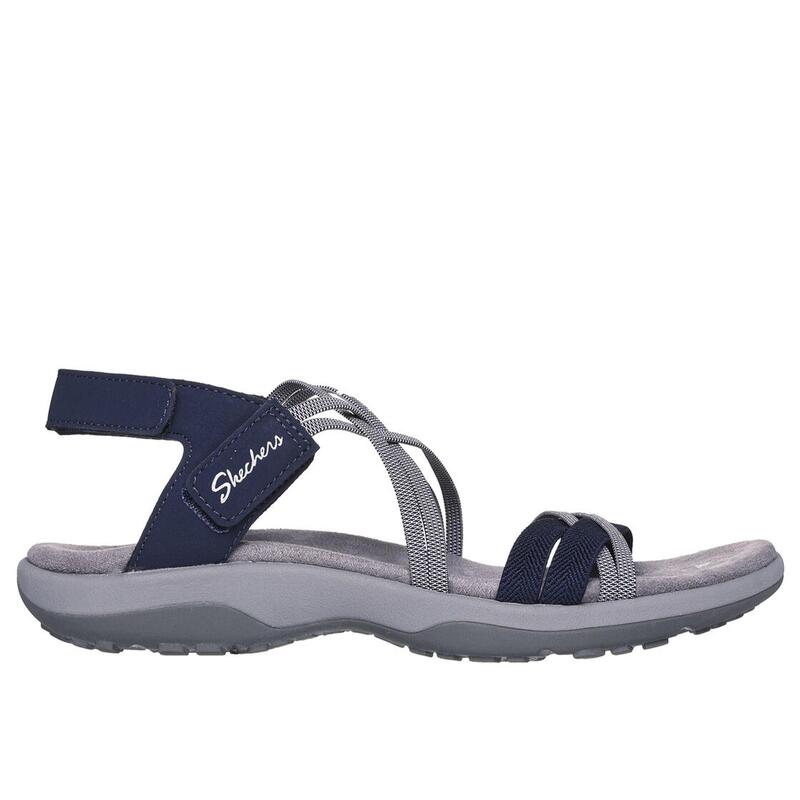 Sandalias Desportivas Mulher Skechers 163112_Nvy Azul-marinho Fecho de Velcro