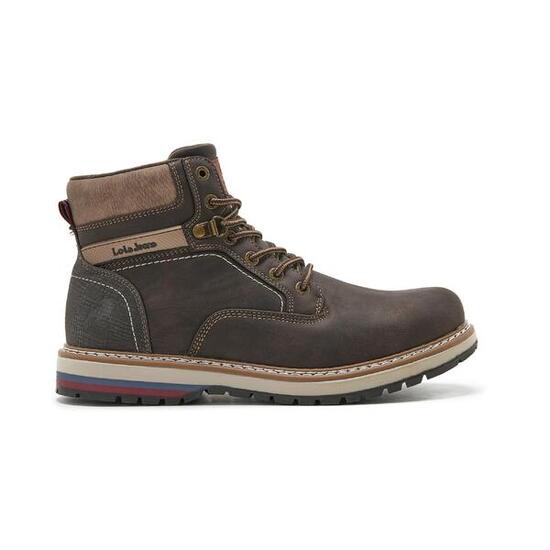 Botas Lois Hombre 64001 Marrones con Cordones