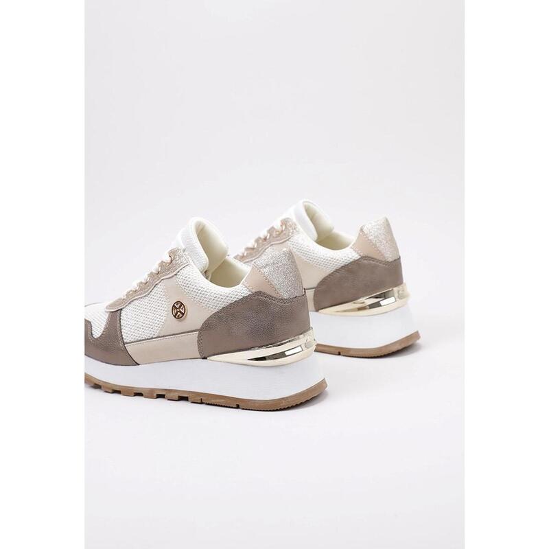 Zapatillas deportivas Mujer XTI Beige