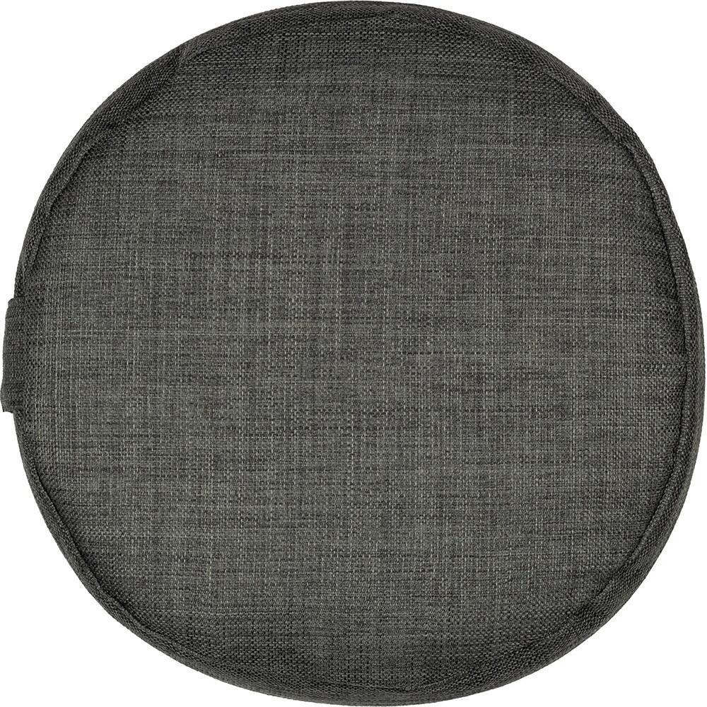 Cuscino Da Pavimento Quadrato Rotondo In Pile Corallo - Antiscivolo, Portatile, Per Yoga E Meditazione - Disponibile 50, 60, 80, 100, 120 Cm - Grigio 60x60 Cm