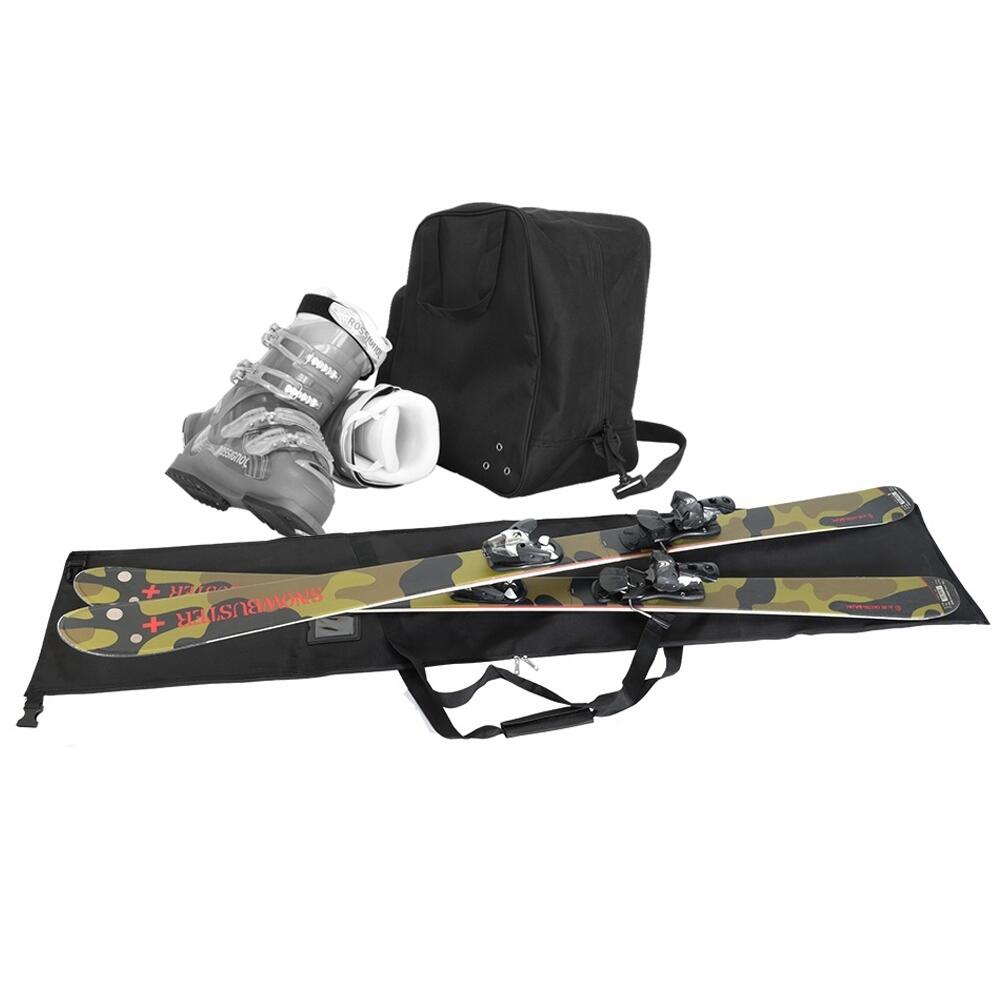 IVOL Skitas en skischoentas - lengte 195cm - Zwart