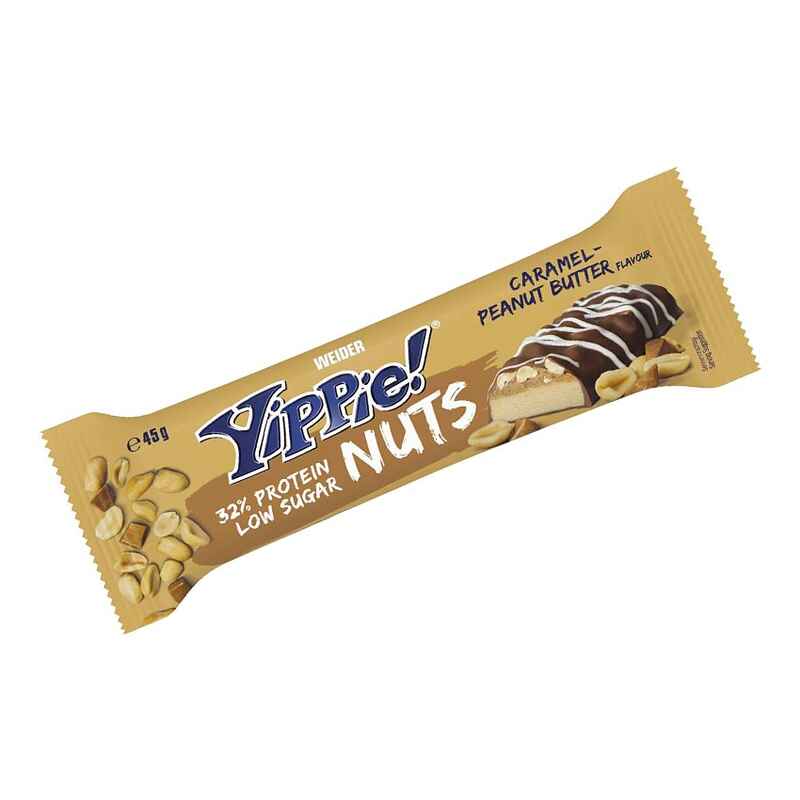 YIPPIE!® Nuts Bar | 12er | Erdnuss-Karamell