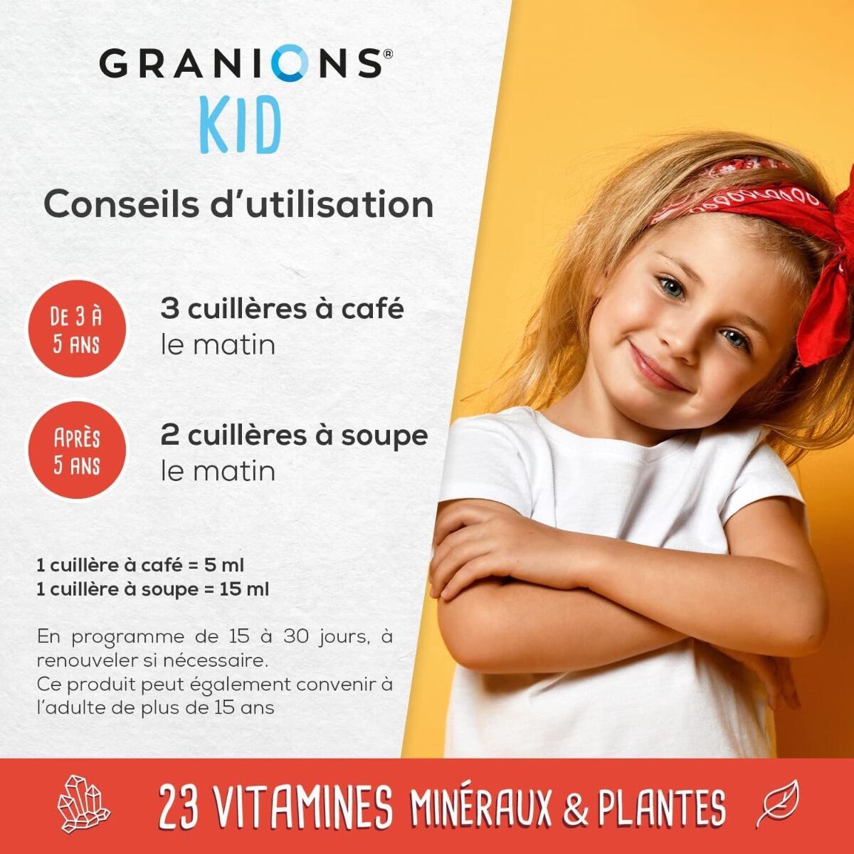 Kid 23 Vitamines - Sirop Aux Plantes Goût Tutti Fruiti - 200 ml 2/5