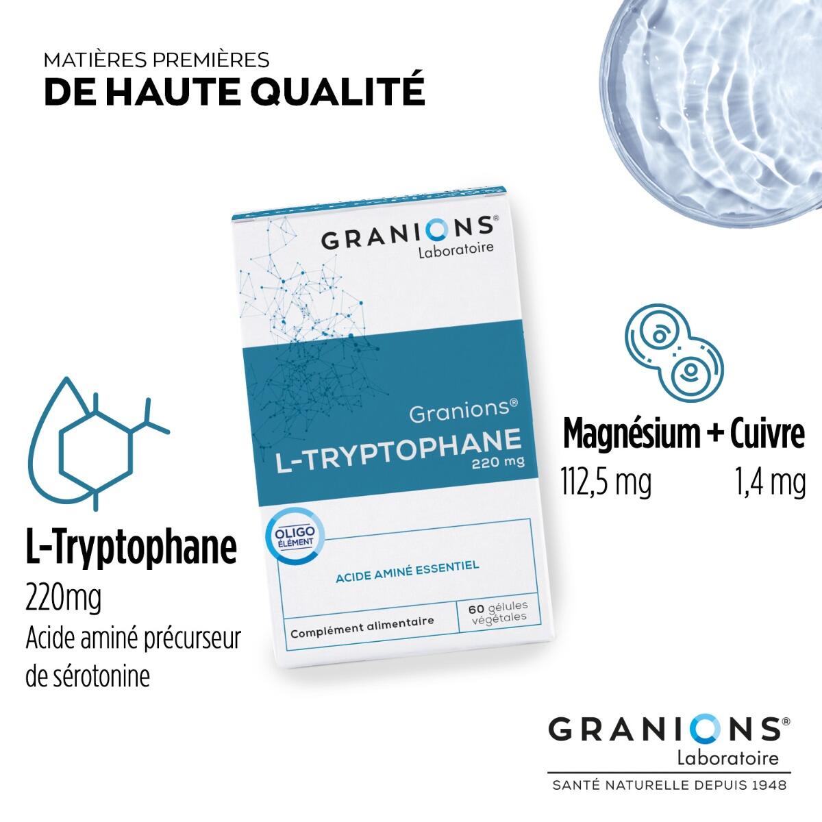 GRANIONS L-Tryptophane 4/7