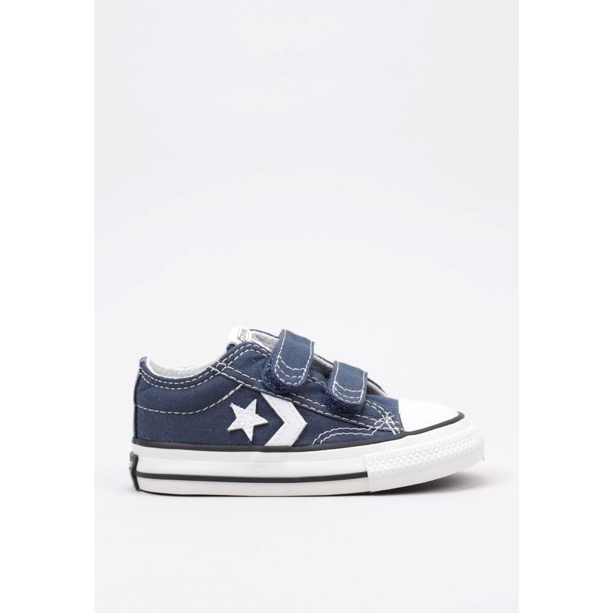 Converse star top player niño blancas