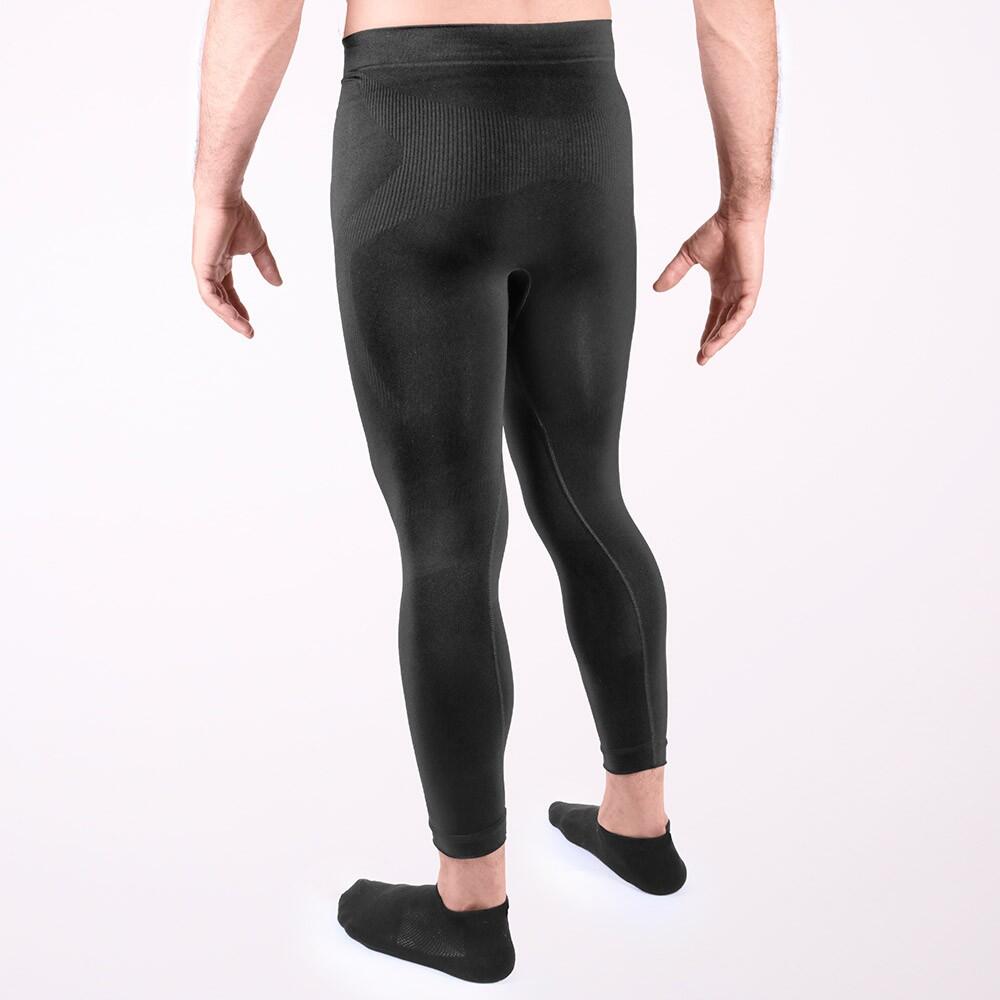 Pantalón Térmico Fútbol Adulto Negro HO SOCCER Decathlon