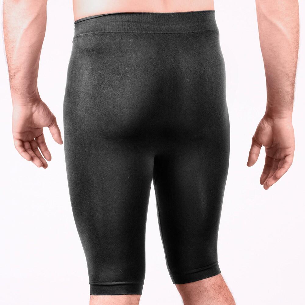 Pantaloni termici corto adulti Ho Soccer nero 2/2