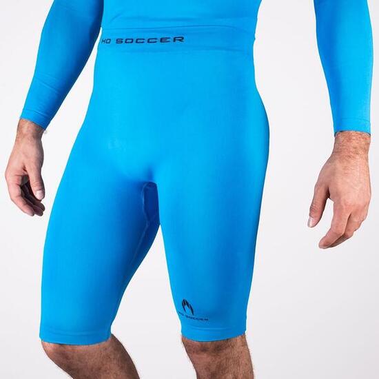 Pantaloni termici corto adulti Ho Soccer blu
