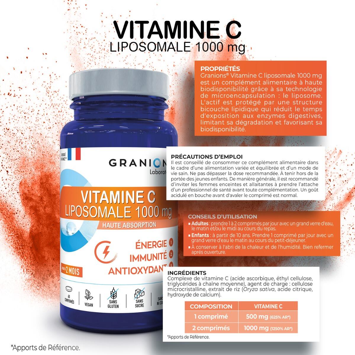 Vitamine C Liposomale 1000mg 4/7