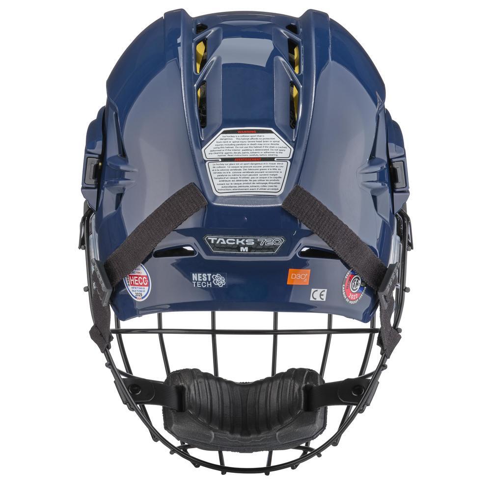 Casco de hockey sobre hielo Tacks 720 Combo - Azul oscuro 4/6