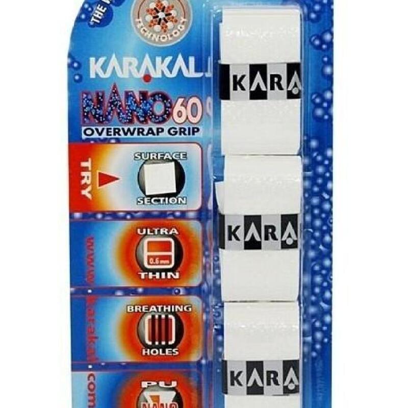 Karakal Nano 60 Overgrip Bianco