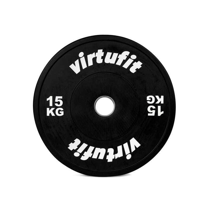 DISC GREUTATE CAUCIUC OLYMPIC RUBBER WEIGHT PLATE VIRTUFIT 50 MM - 15 KG
