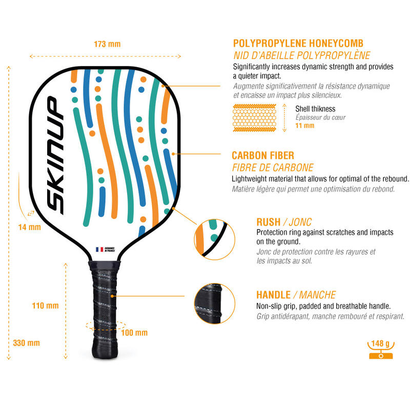 Racchetta pickleball Kids+