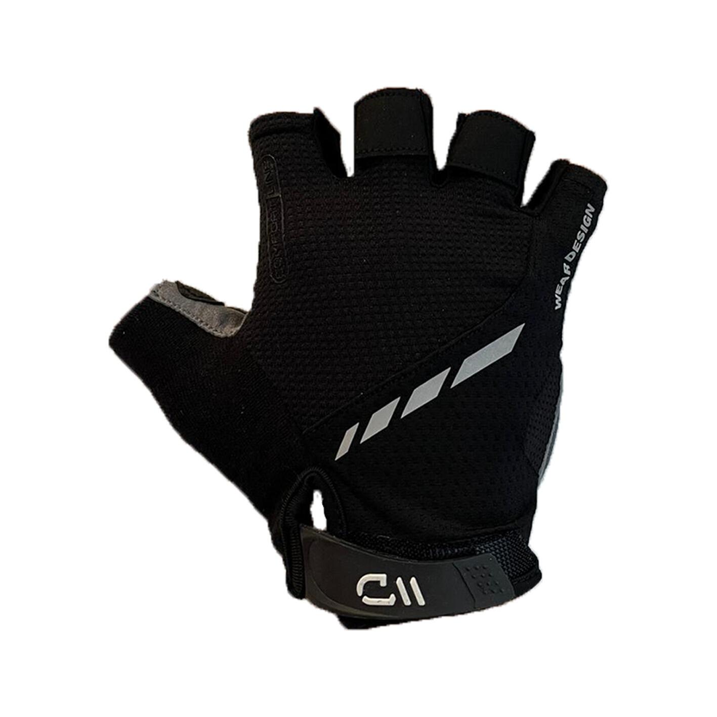 Gants vélo PERFORMANCE GEL Noir 2/5