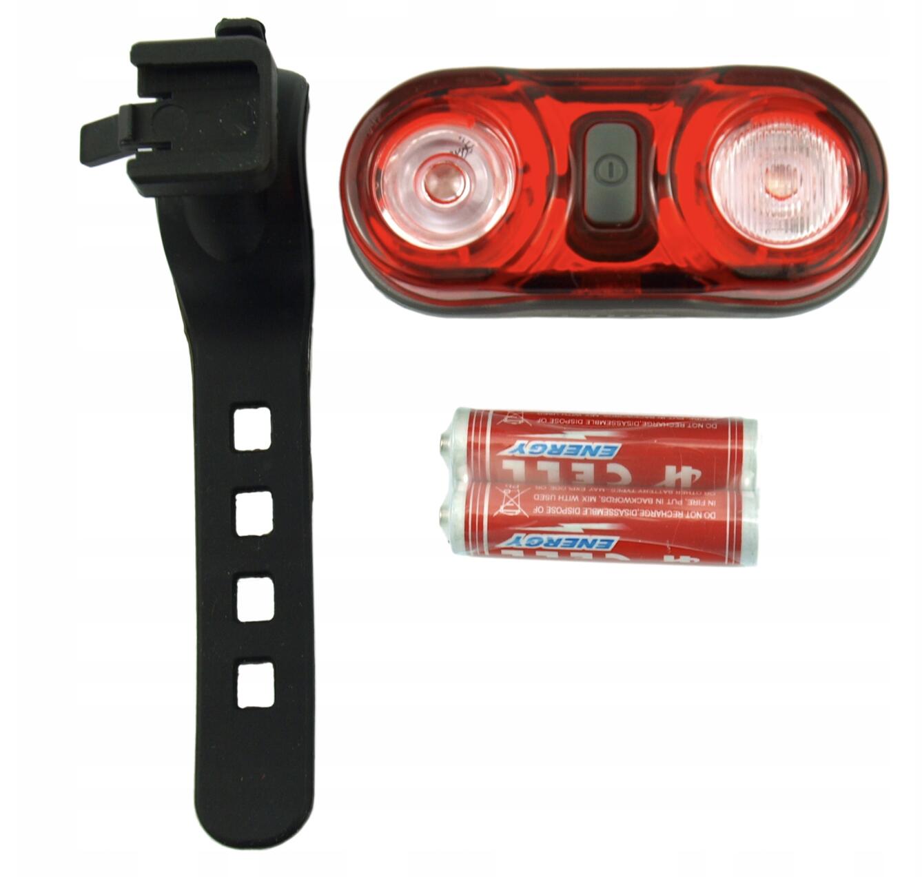 Achterlicht Fiets - LED met batterij 4/7