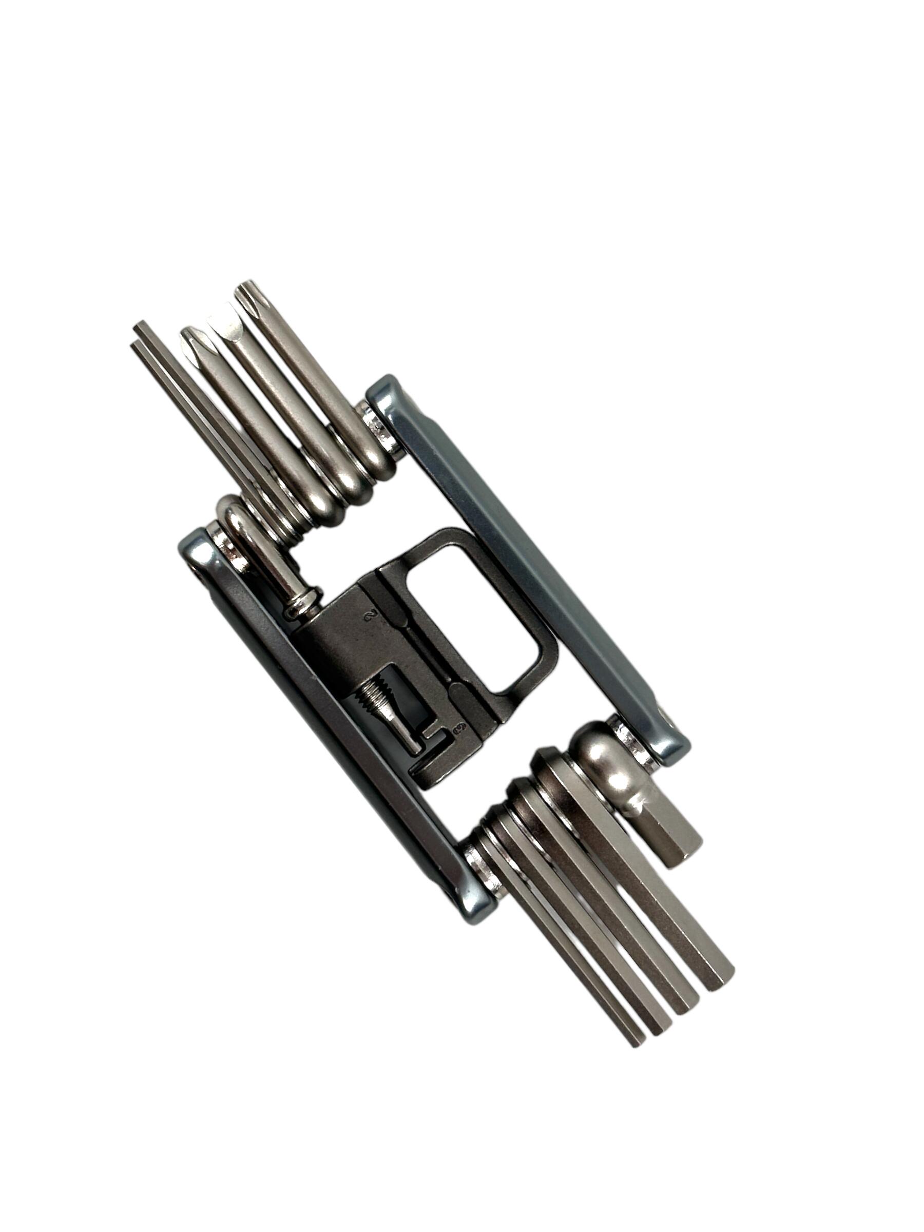 Outil multifonction en clé 15 fonctions allen et derive-chaîne XLC TO-M07 Torx T 3/5