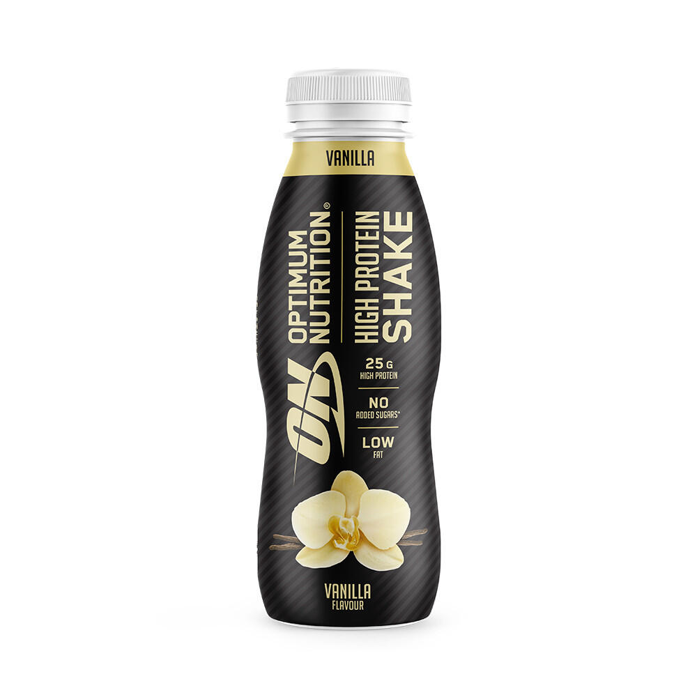 Optimum Nutrition High Protein Shake 330ml x4 Vanilla