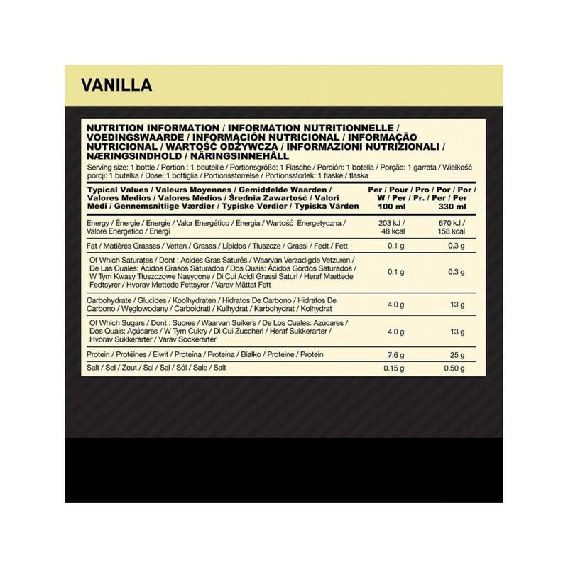 Protein shake (330ml) | Vanille