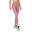 女裝雙面高腰瑜珈褲透氣網底緊身褲 - 粉紅色